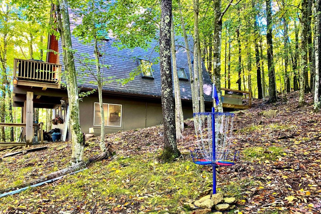 A-Frame Cabin With Hot Tub 1 Mi To Beech Mountain! Экстерьер фото